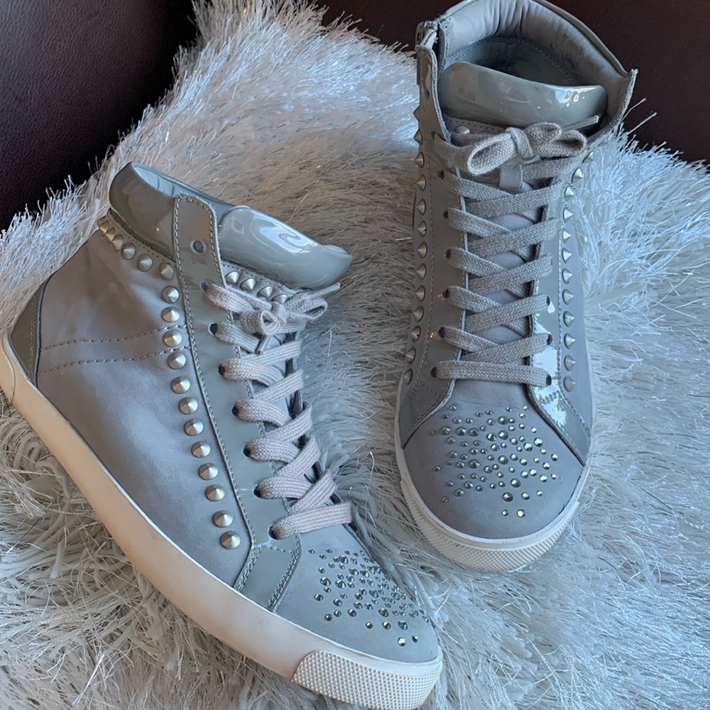 Kennel & Schmenger Spikes and Sparkle Luxury European Sneakers